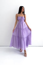 Rochelle Midi Dress - Lilac