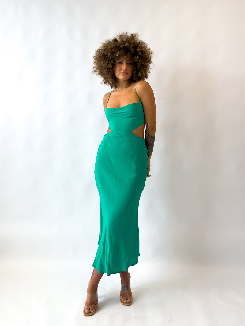 Zoe Maxi Dress - Green