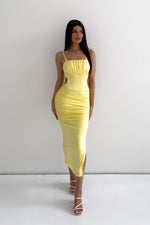 Kordyn Midi Dress - Yellow