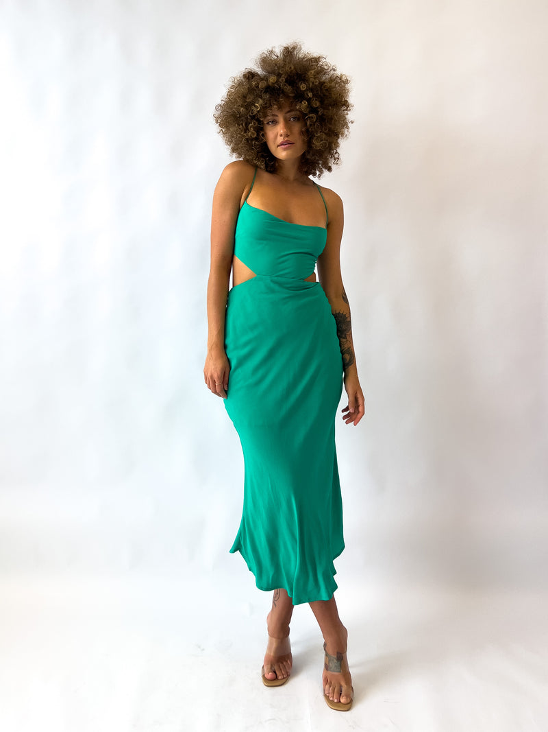Zoe Maxi Dress - Green