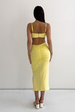 Kordyn Midi Dress - Yellow