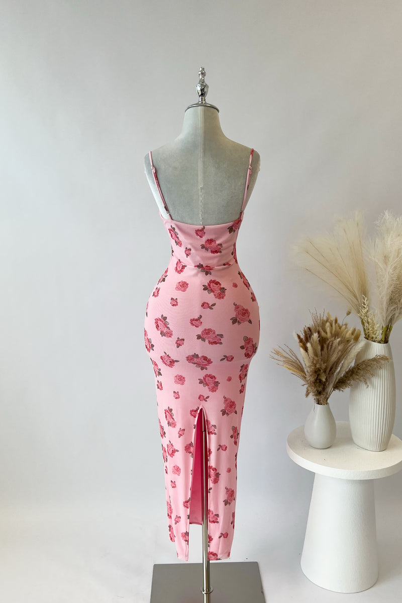 Poppy Floral Midi Dress