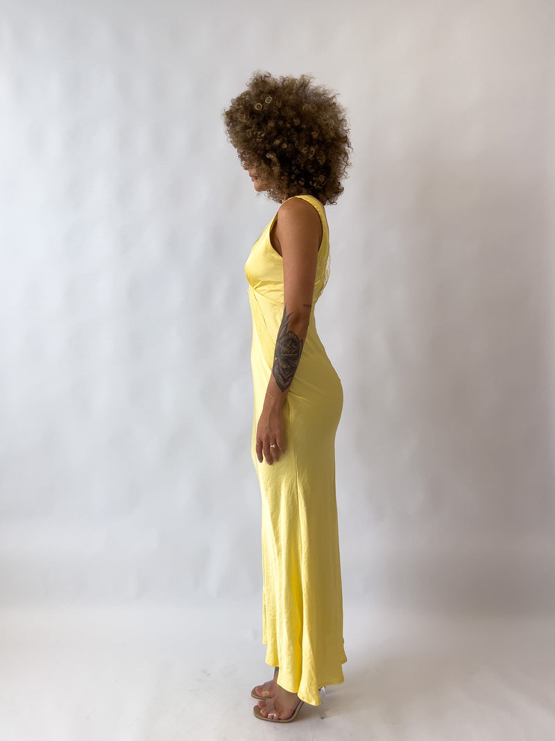 Odette Maxi Dress - Yellow