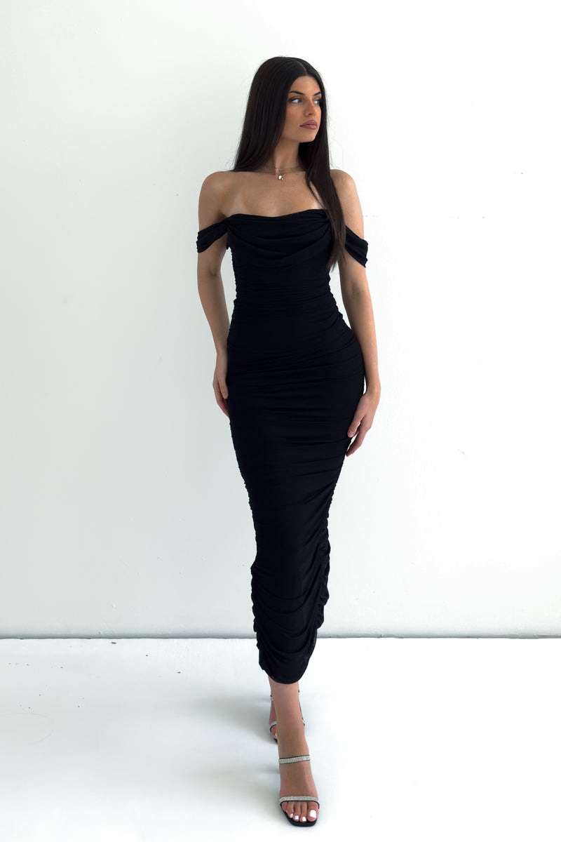 Regan Maxi Dress - Black
