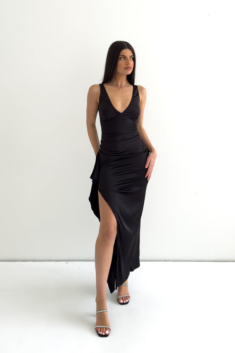 Olivia Maxi Dress - Black