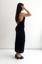Alisha Midi Dress - Black