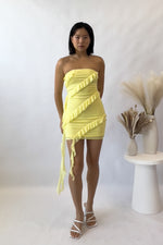 Isla Mini Dress - Yellow