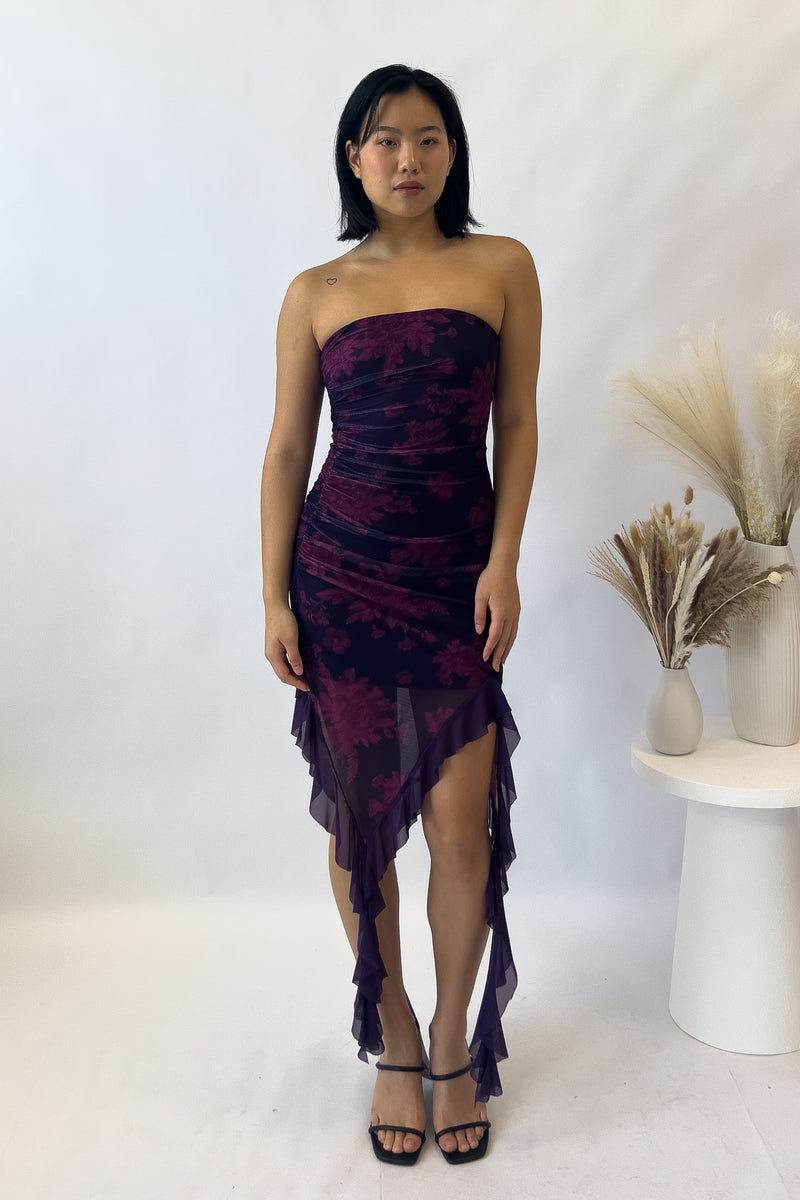 Eilish Floral Midi Dress