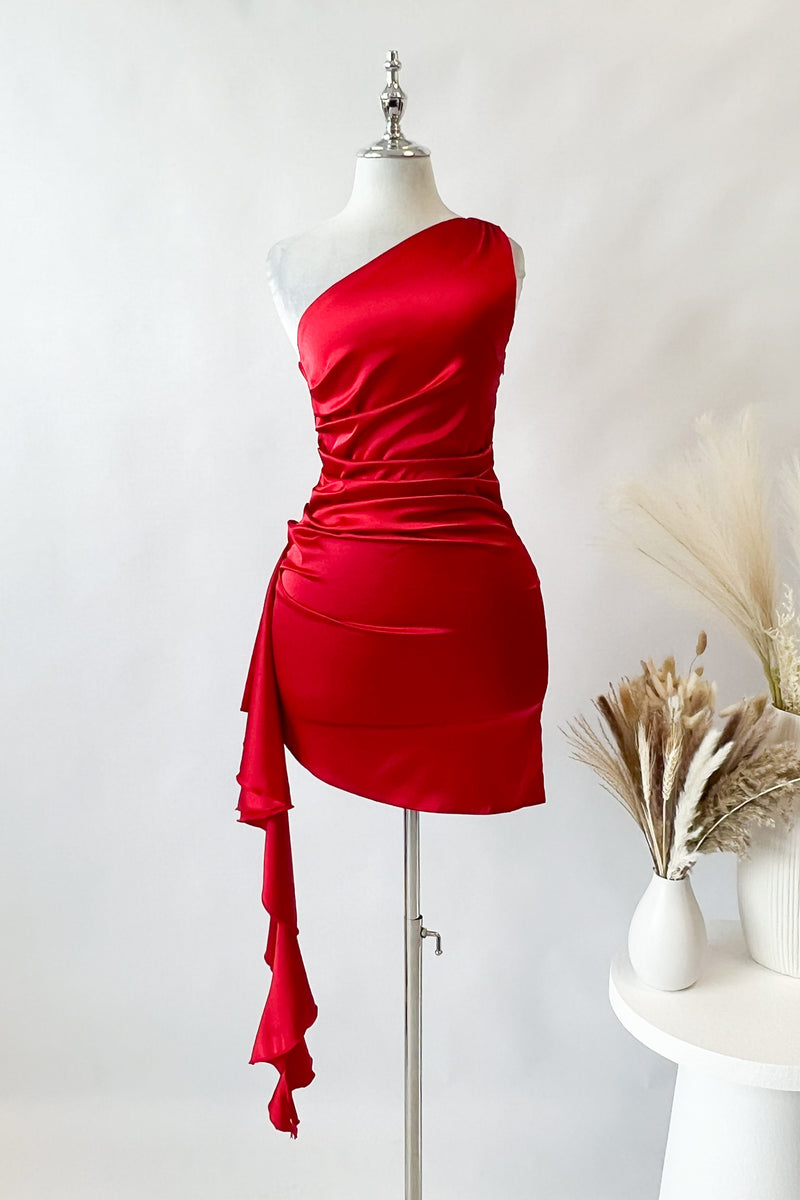 Dallas Mini Dress - Red