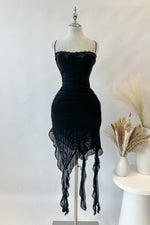Daphne Midi Dress - Black