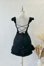 Celeste Mini Dress - Black