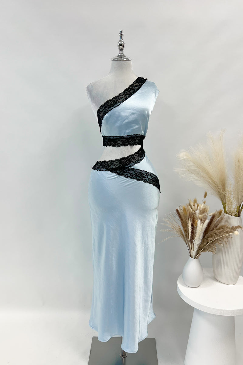 Evelyn Maxi Dress - Blue
