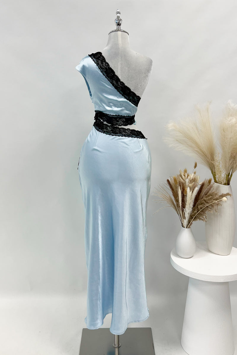 Evelyn Maxi Dress - Blue