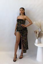 Ethelyn Midi Dress - Black