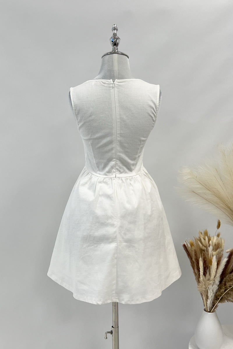 Kalea Mini Dress - White