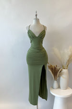 Asteria Midi Dress - Green