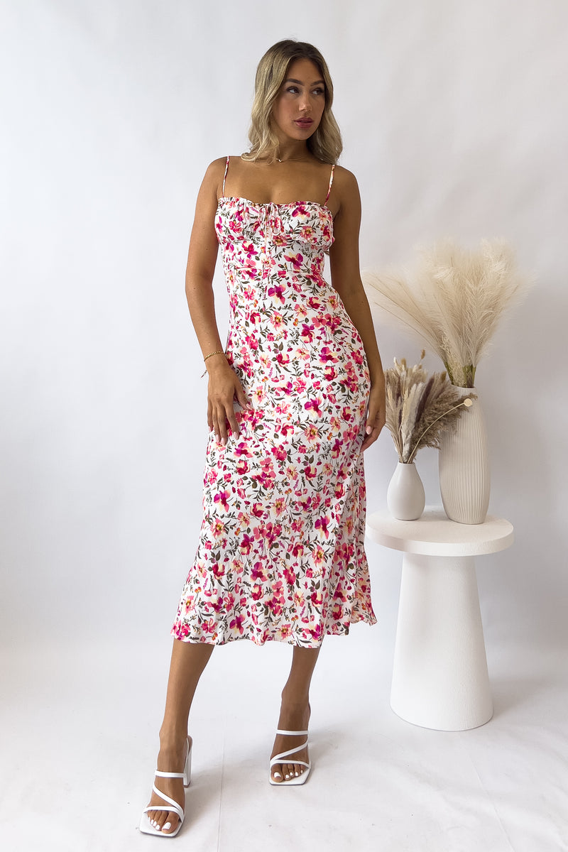 Eden Floral Midi Dress