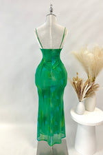 Alessia Maxi Dress - Green
