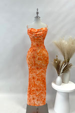 Phoebe Maxi Dress - Orange