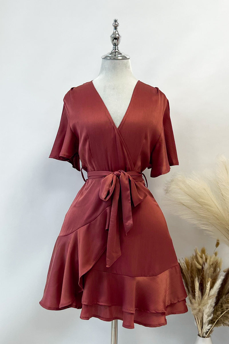 Tara Mini Dress - Rose