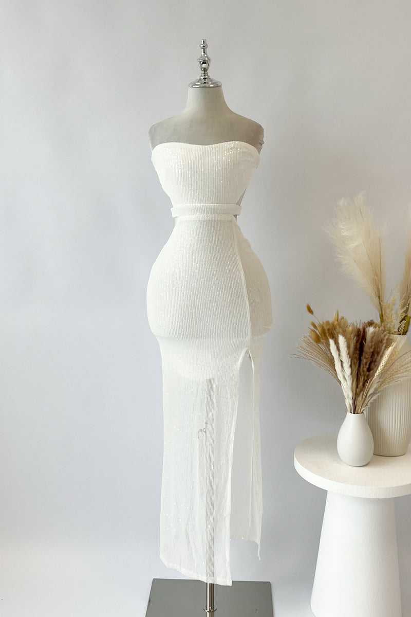 Grammys Maxi Dress - White