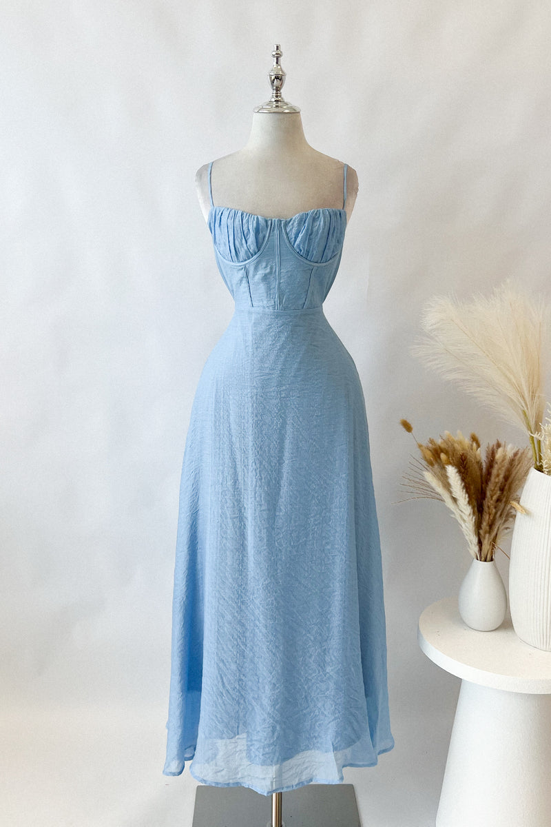 Jessica Maxi Dress - Blue