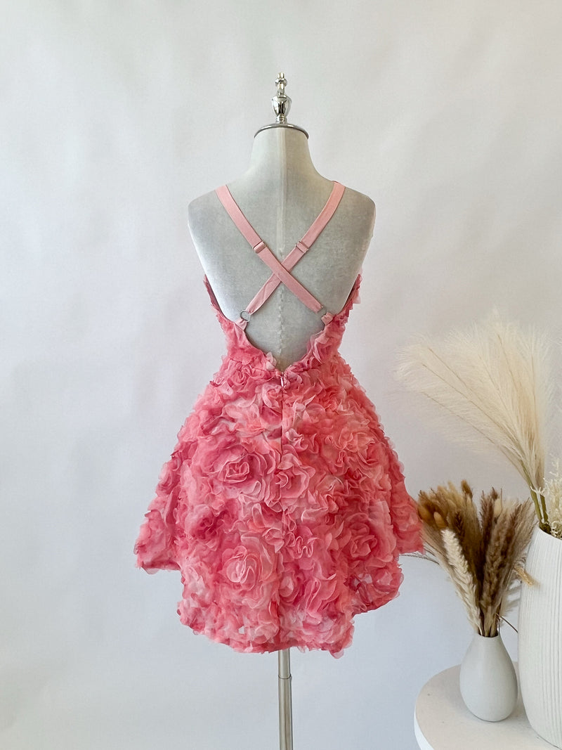 Eliana Mini Dress - Pink