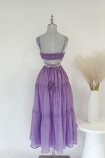 Rochelle Midi Dress - Lilac