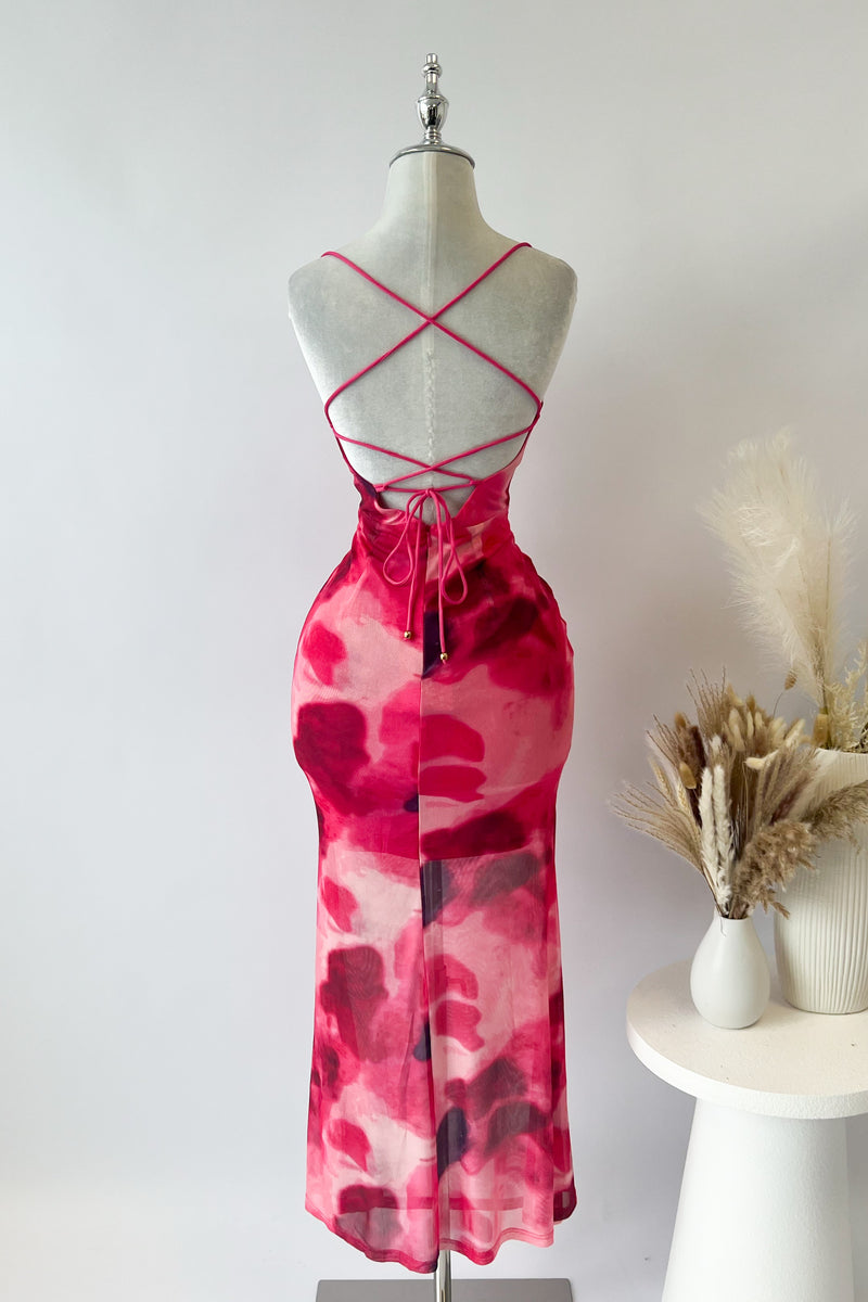 Rome Floral Midi Dress