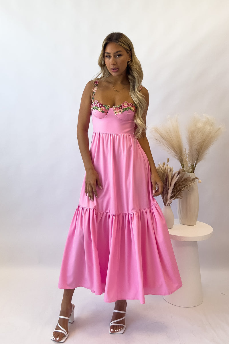 Savannah Floral Maxi Dress