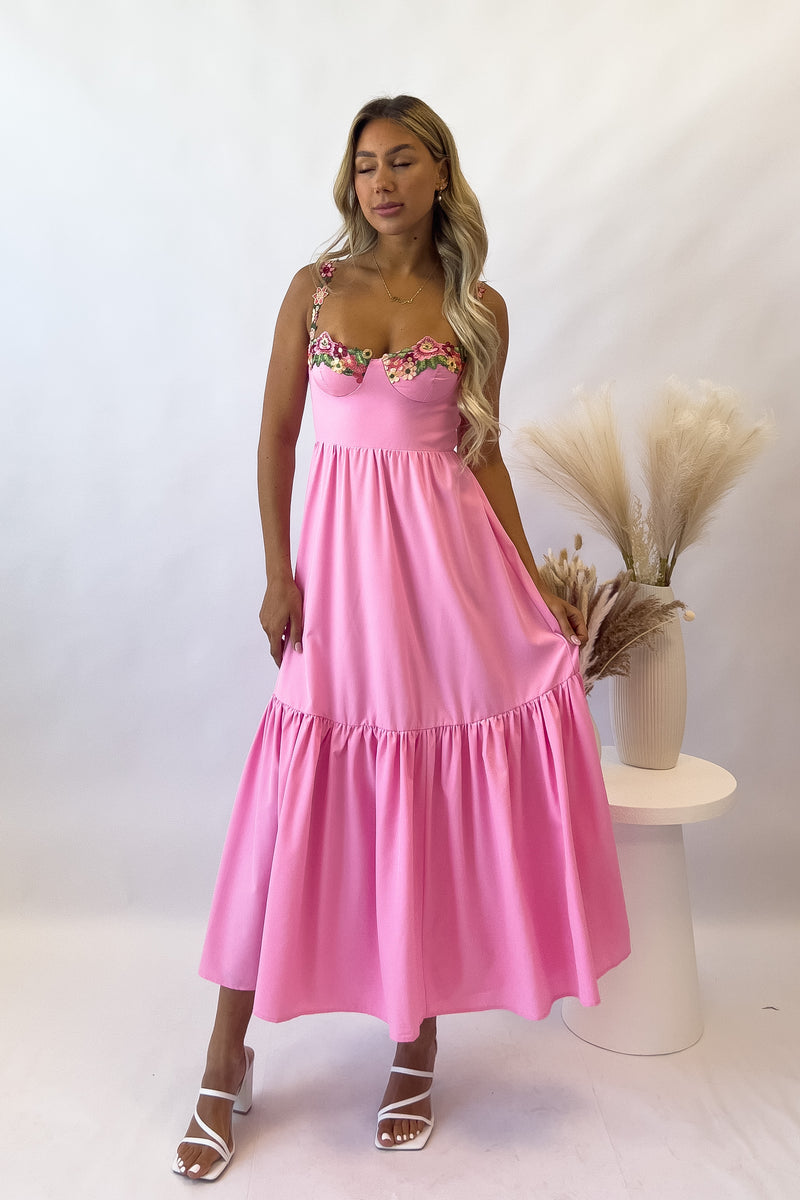 Savannah Floral Maxi Dress