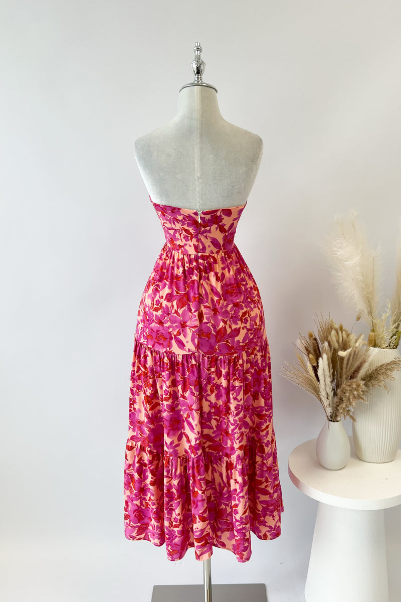 Dion Floral Midi Dress