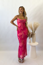 Alessia Maxi Dress - Pink