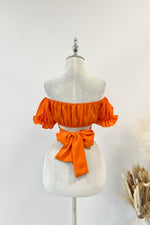 Masie Crop Top - Orange