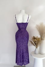 Moxlan Maxi Dress - Purple