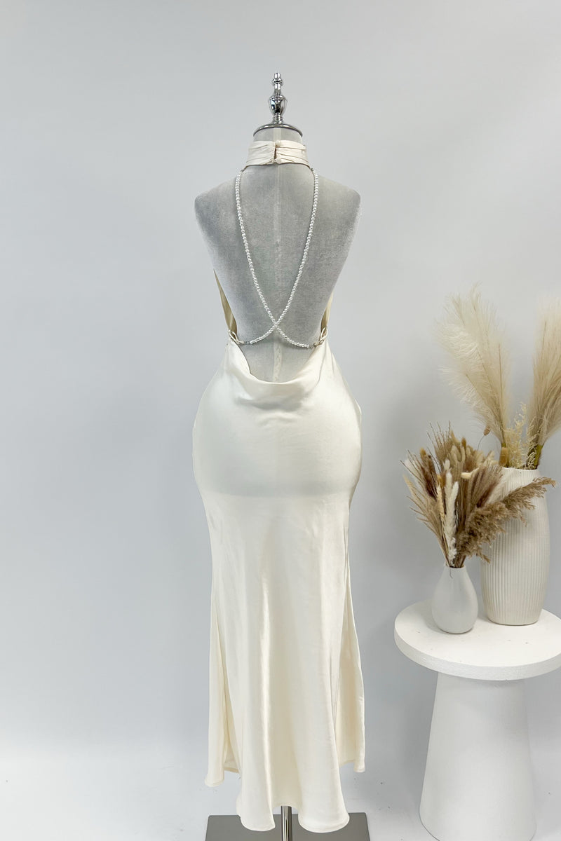 Annabeth Maxi Dress - Oyster