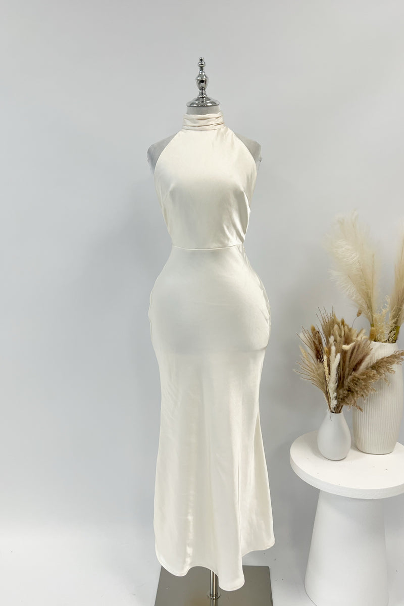 Annabeth Maxi Dress - Oyster