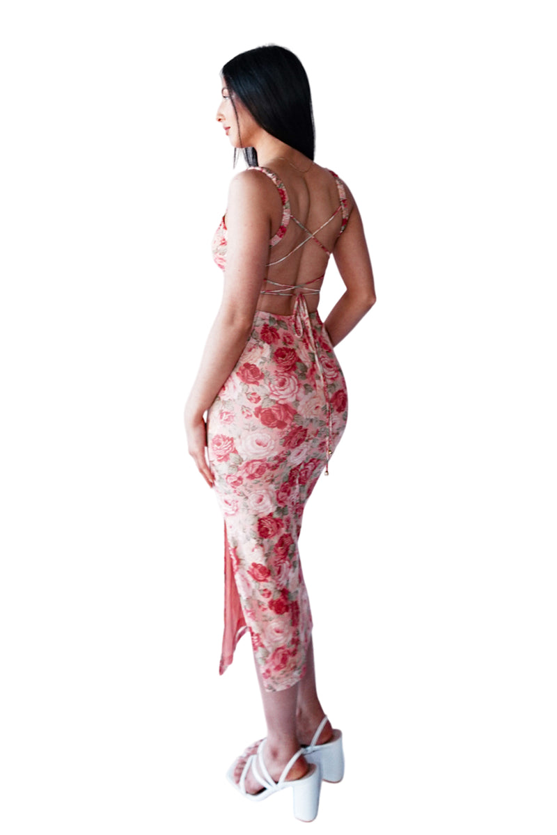 Sterling Floral Midi Dress