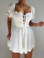 Adalee Mini Dress - White