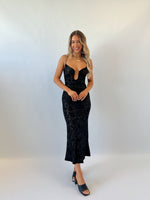 Lizbeth Maxi Dress - Black