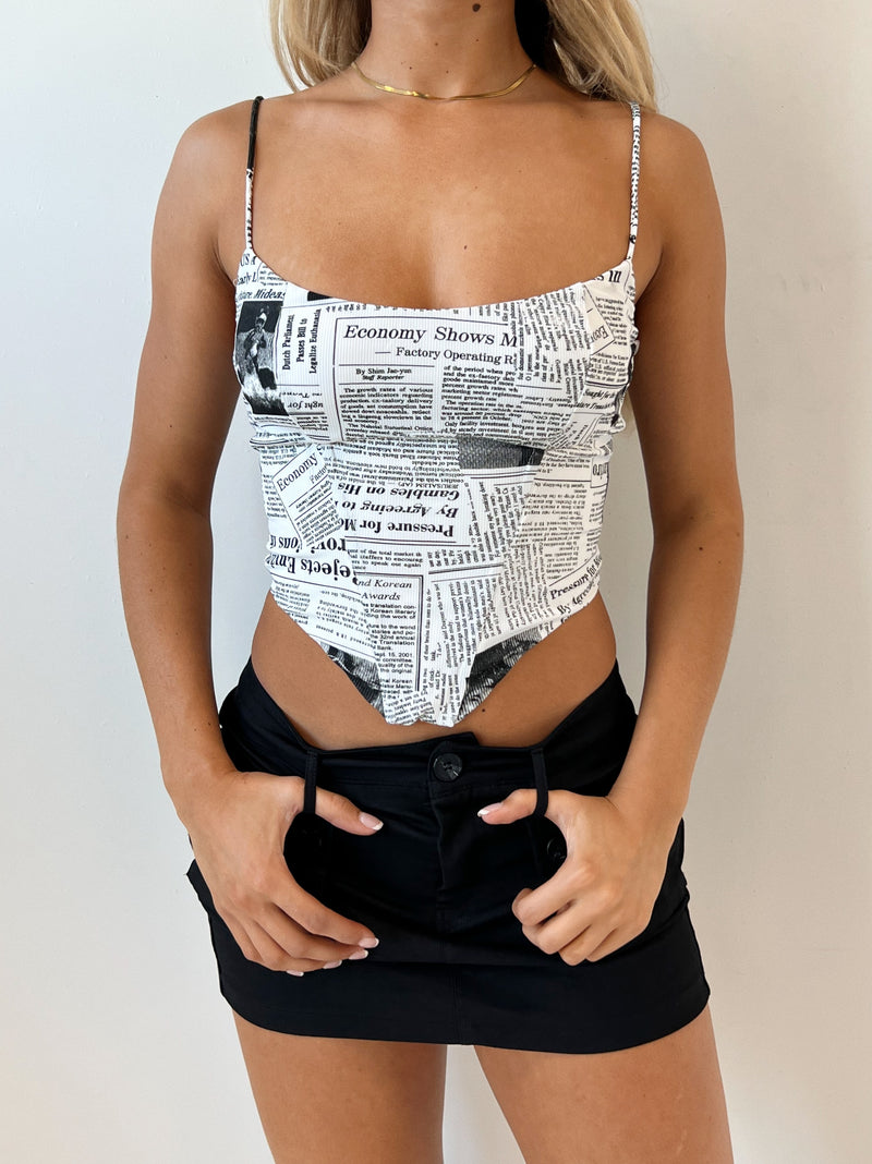Almada Mini Skirt - Black