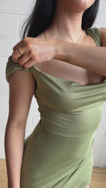 Freya Mini Dress - Khaki