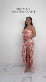 Angelina Floral Midi Dress