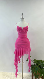 Cassia Midi Dress - Pink