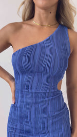 Klara Midi Dress - Blue