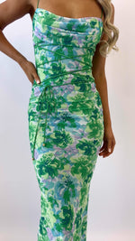 Blossom Maxi Dress - Green