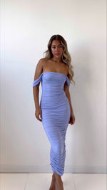 Regan Maxi Dress - Cornflower Blue