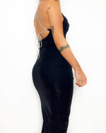 Anastasia Midi Dress - Black