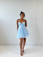 Ballerina Mini Dress - Blue