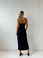 Kairi Midi Dress - Black